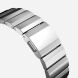 Ремінець Deexe Click Stainless Steel для Apple Watch 46 / 45 / 44 / SE 44 / 42 (Series 1-3) / Ultra / Ultra 2 - Silver (345121S). Фото 5 з 6
