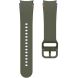 Ремешок Deexe Elino Strap для Samsung Galaxy Watch 4 / 5 / 6 / 7 / FE (40mm) - Army Green (358307AG). Фото 5 из 6