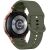 Ремешок Deexe Elino Strap для Samsung Galaxy Watch 4 / 5 / 6 / 7 / FE (40mm) - Army Green: фото 1 из 6