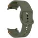 Ремешок Deexe Elino Strap для Samsung Galaxy Watch 4 / 5 / 6 / 7 / FE (40mm) - Army Green (358307AG). Фото 3 из 6