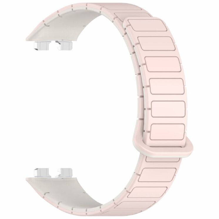 Ремешок Deexe Flexible Fit для Huawei Band 8 / 9 / 10 - Pink / Starlight: фото 3 из 6