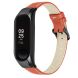 Ремінець Deexe Leather Strip для Xiaomi Mi Band 7 - Orange (298716O). Фото 1 з 7