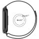 Ремешок Deexe Milanese Stainless Steel для Xiaomi Mi Smart Band 8 / 9 - Grey (326047H). Фото 8 из 8