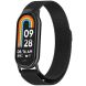 Ремешок Deexe Milanese Stainless Steel для Xiaomi Mi Smart Band 8 / 9 - Black (326047B). Фото 4 из 8