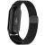 Ремешок Deexe Milanese Stainless Steel для Xiaomi Mi Smart Band 8 / 9 - Black: фото 1 из 8