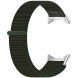 Ремешок Deexe Nylon Loop для Google Pixel Watch / Watch 2 / Watch 3 (41mm) - Army Green (311718AG). Фото 1 из 3