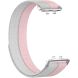 Ремешок Deexe Nylon Loop для Huawei Band 11 Pro / Band 11 - Pink / Grey (410606PG). Фото 2 из 5