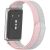 Ремешок Deexe Nylon Loop для Huawei Band 11 Pro / Band 11 - Pink / Grey: фото 1 из 5