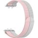Ремешок Deexe Nylon Loop для Huawei Band 11 Pro / Band 11 - Pink / Grey (410606PG). Фото 4 из 5