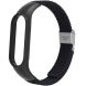 Ремешок Deexe Nylon Strap для Xiaomi Mi Band 7 - Black (298704B). Фото 2 из 5