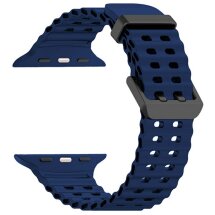 Ремінець Deexe Ocean Strap для Apple Watch 46 / 45 / 44 / SE 44 / 42 (Series 1-3) / Ultra / Ultra 2 - Midnight Blue: фото 1 з 1