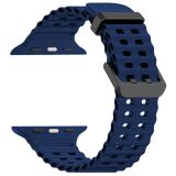 Ремінець Deexe Ocean Strap для Apple Watch 46 / 45 / 44 / SE 44 / 42 (Series 1-3) / Ultra / Ultra 2 - Midnight Blue (364503MB)