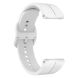 Ремешок Deexe Soft Line для часов с шириной крепления 22мм - White (895532W). Фото 5 из 6