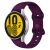Ремінець Deexe Soft Silicone для Samsung Galaxy Watch 5 (40/44mm) / 5 Pro (45mm) - Dark Purple: фото 1 з 3