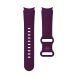 Ремешок Deexe Soft Silicone для Samsung Galaxy Watch 5 (40/44mm) / 5 Pro (45mm) - Dark Purple (303106DV). Фото 3 из 3