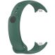 Ремешок Deexe Soft Silicone для Xiaomi Mi Smart Band 8 / 9 - Dark Green (326042DG). Фото 3 из 5