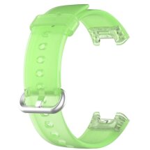 Ремінець Deexe Soft Wrist для Xiaomi Mi Watch Lite - Transparent Green: фото 1 з 7