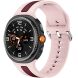 Ремешок Deexe Sport Strap для Samsung Galaxy Watch 8 (40/44mm) / 8 Classic - Pink / Wine Red (384178PW). Фото 2 из 6
