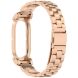 Ремешок Deexe Stainless Steel для Google Fitbit Air - Rose Gold (258004RG). Фото 1 из 5