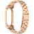 Ремешок Deexe Stainless Steel для Google Fitbit Air - Rose Gold: фото 1 из 5