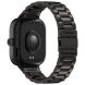Ремінець Deexe Stainless Steel для Xiaomi Redmi Watch 4 / Mi Smart Band 8 Pro / Band 9 Pro - Black (346415B). Фото 1 з 8