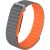 Ремешок для часов Deexe Mag Texture для Google Fitbit Air - Grey / Orange: фото 1 из 8