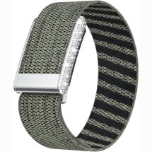 Ремешок для часов Deexe Shiny Strap для WHOOP 5.0 - Grey Green: фото 1 из 6