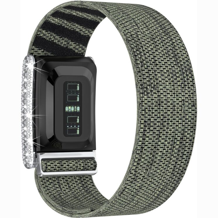 Ремешок для часов Deexe Shiny Strap для WHOOP 5.0 - Grey Green (403108HG) Ремешок для часов Deexe Shiny Strap для WHOOP 5.0 - Grey Green: фото 2 из 6