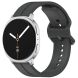 Ремешок KALEBOL Groove Design для Samsung Galaxy Watch 8 (40/44mm) / 8 Classic - Dark Grey (384143DH). Фото 2 из 5