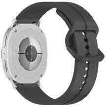 Ремешок KALEBOL Groove Design для Samsung Galaxy Watch 8 (40/44mm) / 8 Classic - Dark Grey: фото 1 из 5