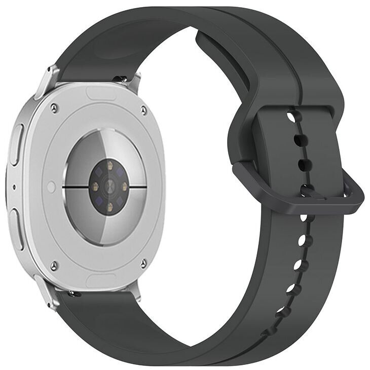Ремешок KALEBOL Groove Design для Samsung Galaxy Watch 8 (40/44mm) / 8 Classic - Dark Grey: фото 1 из 5
