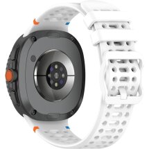 Ремінець Reframe Holes Design для Samsung Galaxy Watch 8 (40/44mm) / 8 Classic - White: фото 1 з 7