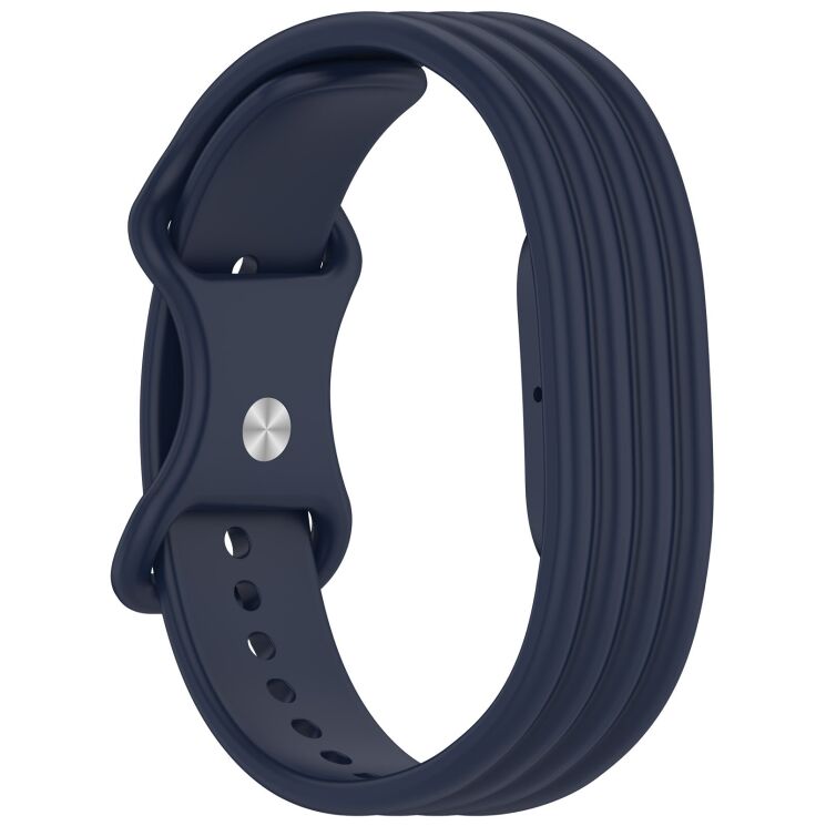 Ремінець Reframe Linear Soft для Google Fitbit Air - Dark Blue (258010DB) Ремінець Reframe Linear Soft для Google Fitbit Air - Dark Blue: фото 4 з 12