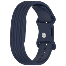 Ремінець Reframe Linear Soft для Google Fitbit Air - Dark Blue: фото 1 з 12