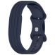 Ремінець Reframe Linear Soft для Google Fitbit Air - Dark Blue (258010DB). Фото 1 з 12