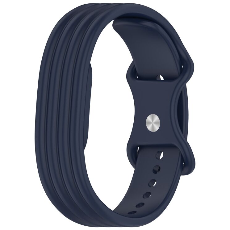Ремінець Reframe Linear Soft для Google Fitbit Air - Dark Blue (258010DB) Ремінець Reframe Linear Soft для Google Fitbit Air - Dark Blue: фото 1 з 12