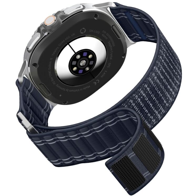 Ремешок Spigen (SGP) WBF0 для Samsung Galaxy Watch 8 (40/44mm) / 8 Classic (AMP10155) - Navy (384175L) Ремешок Spigen (SGP) WBF0 для Samsung Galaxy Watch 8 (40/44mm) / 8 Classic (AMP10155) - Navy: фото 7 из 16