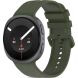 Ремешок Tech-Protect Silicone Evo для Samsung Galaxy Watch 9 (40/44mm) / 8 (40/44mm) / 8 Classic - Green (387002G). Фото 1 из 5