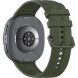 Ремешок Tech-Protect Silicone Evo для Samsung Galaxy Watch 9 (40/44mm) / 8 (40/44mm) / 8 Classic - Green (387002G). Фото 2 из 5