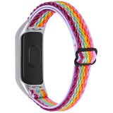 Ремінець UniCase Nylon для Xiaomi Mi Smart Band 8 - Rainbow (326018RW)