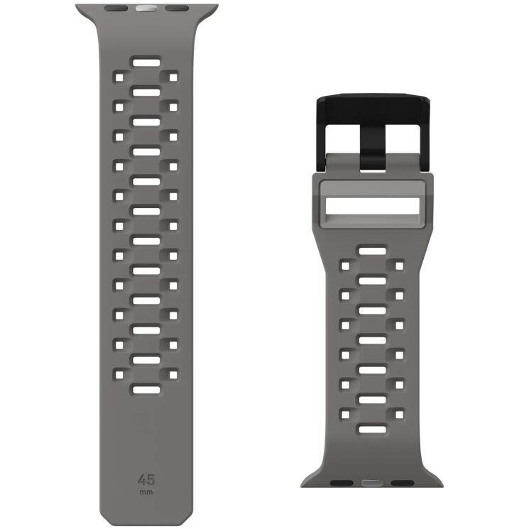 Ремешок URBAN ARMOR GEAR (UAG) Civilian (FW) для Apple Watch 46 / 44 / SE 44 / 45 / Ultra / Ultra 2 (49mm) 194002113636 - Titanium: фото 6 из 10