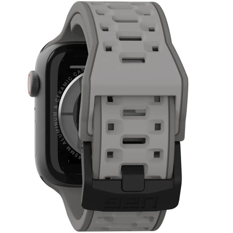 Ремешок URBAN ARMOR GEAR (UAG) Civilian (FW) для Apple Watch 46 / 44 / SE 44 / 45 / Ultra / Ultra 2 (49mm) 194002113636 - Titanium: фото 4 из 10