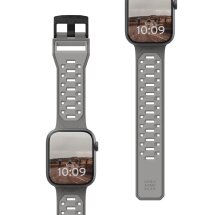 Ремешок URBAN ARMOR GEAR (UAG) Civilian (FW) для Apple Watch 46 / 44 / SE 44 / 45 / Ultra / Ultra 2 (49mm) 194002113636 - Titanium: фото 1 из 10