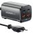 Мережевий зарядний пристрій ESSAGER ES-CD35 Series 67W GaN Dual - Black: фото 1 з 17