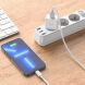 Сетевое зарядное устройство Hoco C106A 10.5W + кабель Lightning - White (960151W). Фото 9 из 9