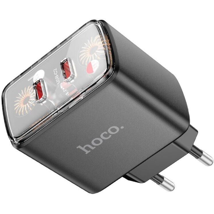 Сетевое зарядное устройство Hoco CS43A 45W (2C) - Black: фото 1 из 9