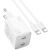 Сетевое зарядное устройство Hoco N42 Elogiado 2C PD45W + кабель Type-C to Type-C - White: фото 1 из 11