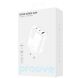 Мережевий зарядний пристрій Proove Speed Surge Gan 65W (USB + 2Type-C) - White (960101W). Фото 2 з 6