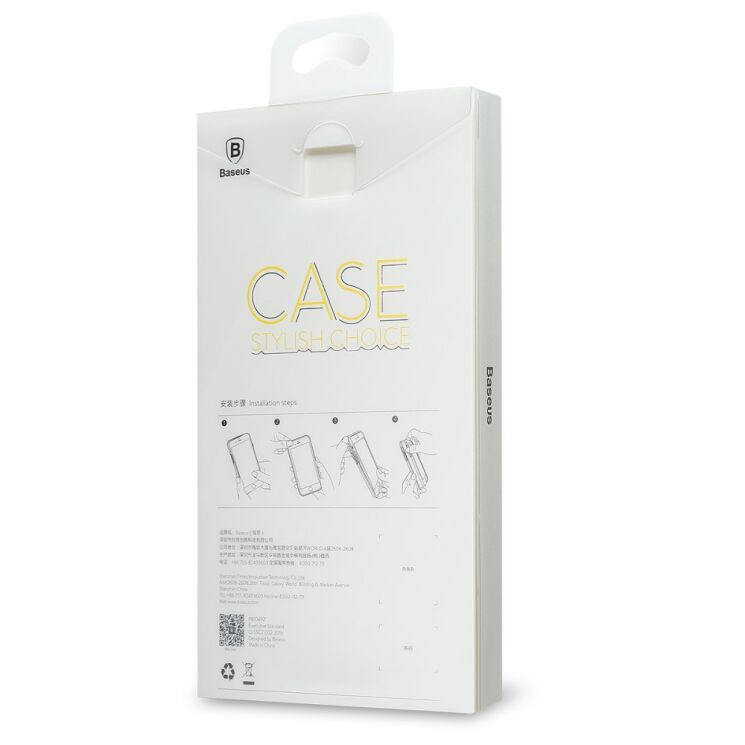 Силиконовый чехол Baseus Ultra Thin Matte для Samsung Galaxy S9+ (G965) - Gray: фото 9 из 13