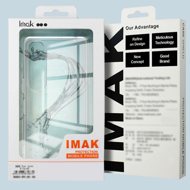 Силіконовий чохол IMAK UX-10 Series для OnePlus Nord 6 - Transparent: фото 9 з 9